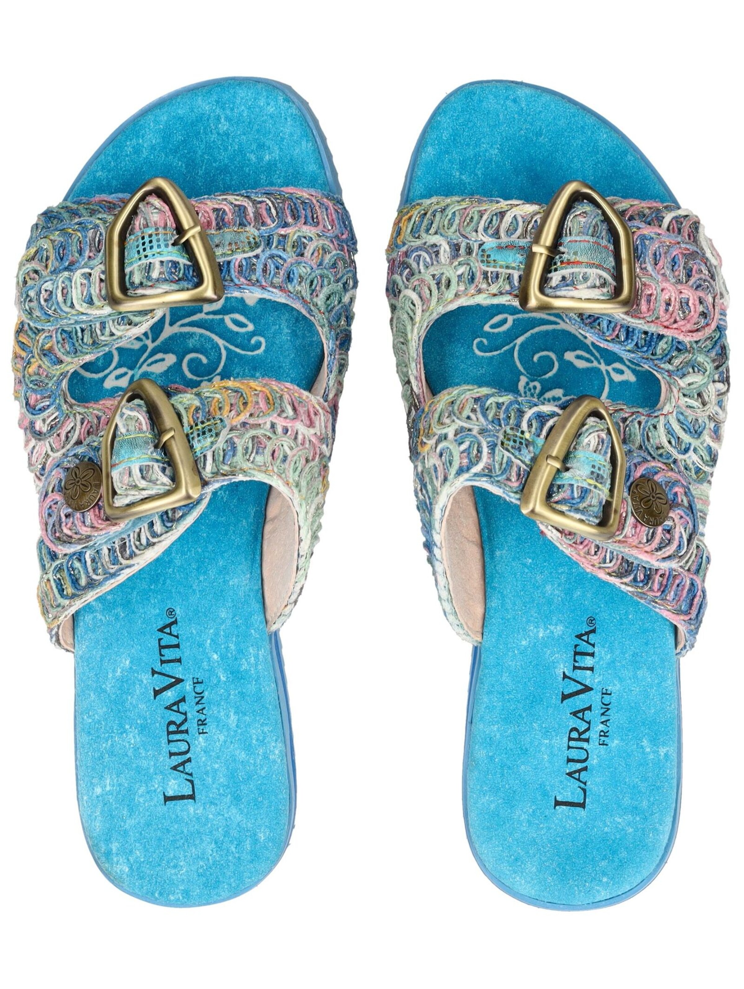 Zoccoletto di Laura Vita in blu