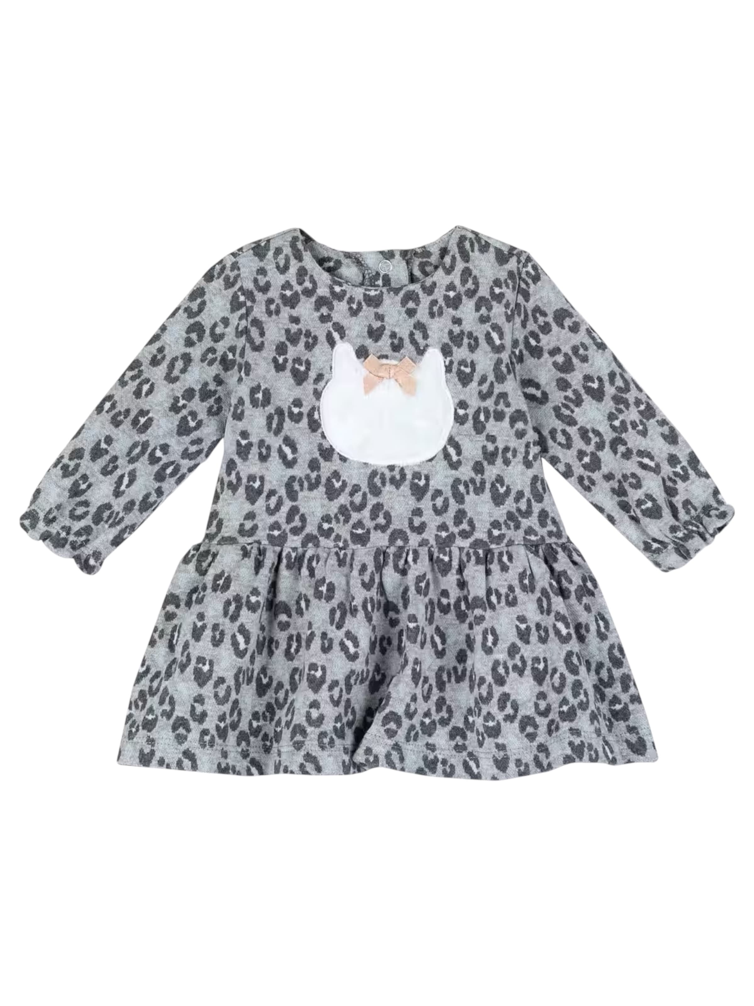 Chicco Kleid in Grau: Vorderseite