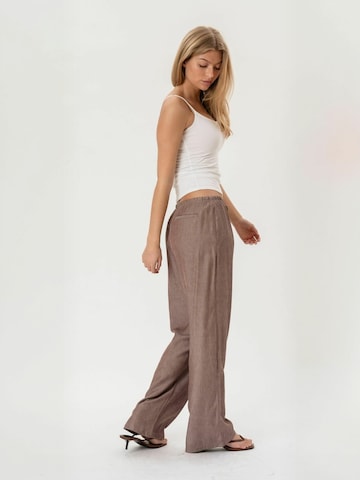 ITS MAY Regular Trouser ' Florentina ' in Braun