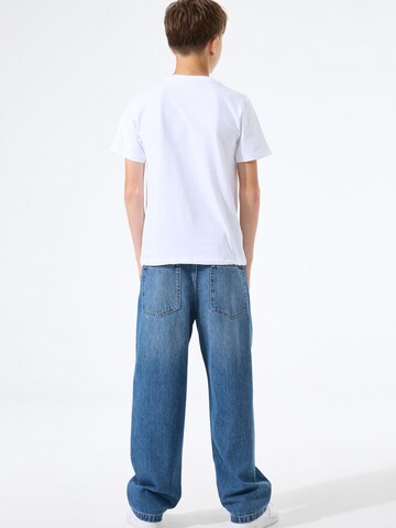 GARCIA Luźne Jeansy w kolorze niebieski