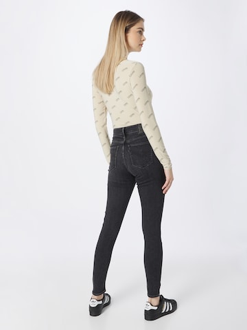 Skinny Jeans '720 Hirise Super Skinny' di LEVI'S ® in nero