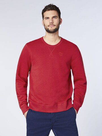 CHIEMSEE Regular Fit Sweatshirt in Rot: predná strana