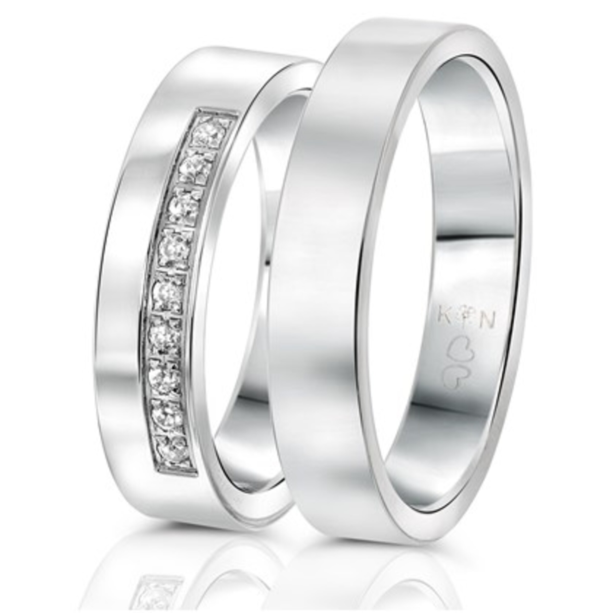 Lucardi Ring in Silver