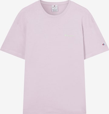 T-Shirt Champion Authentic Athletic Apparel en violet : devant