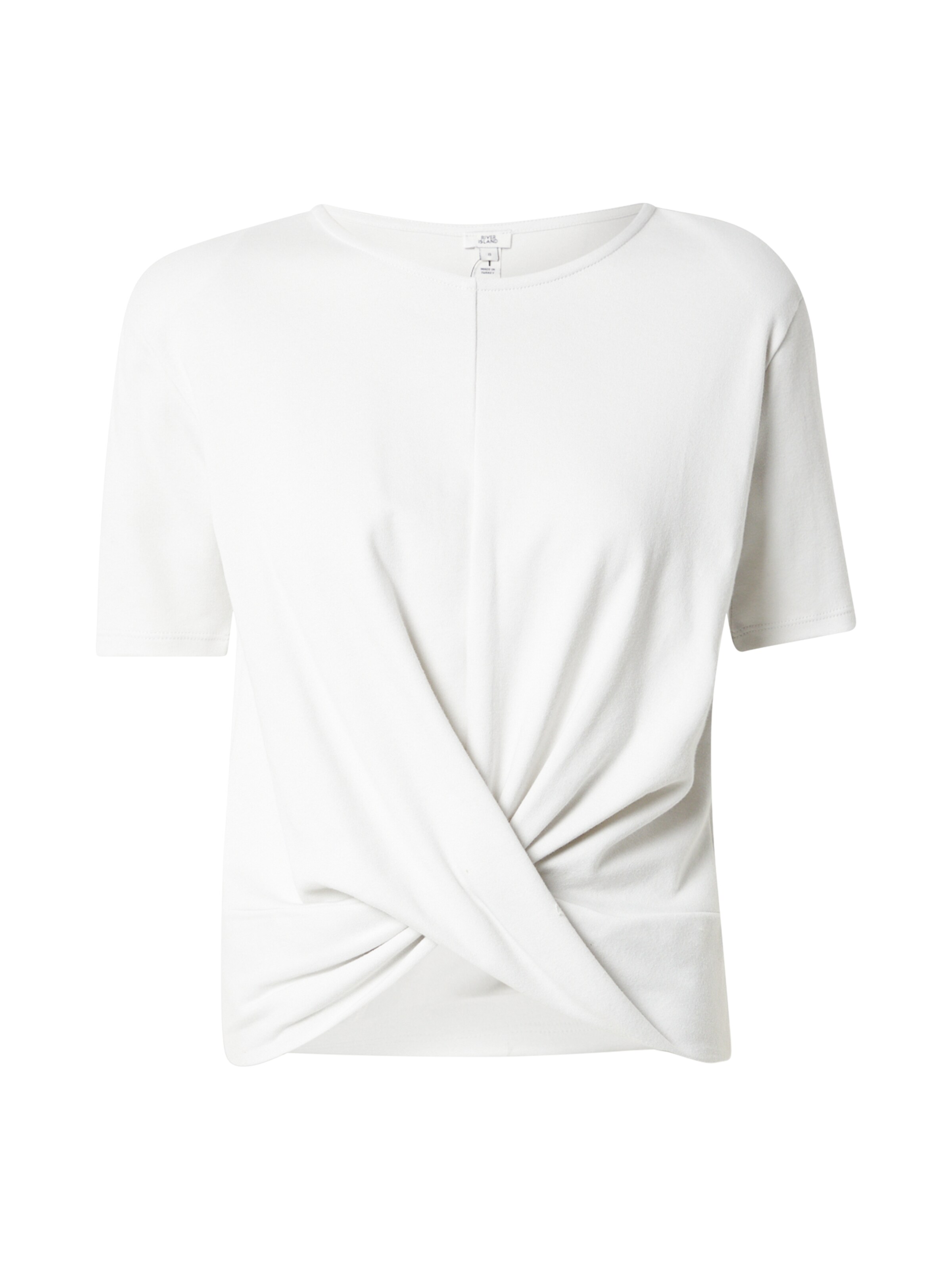 River Island Shirt in White: front