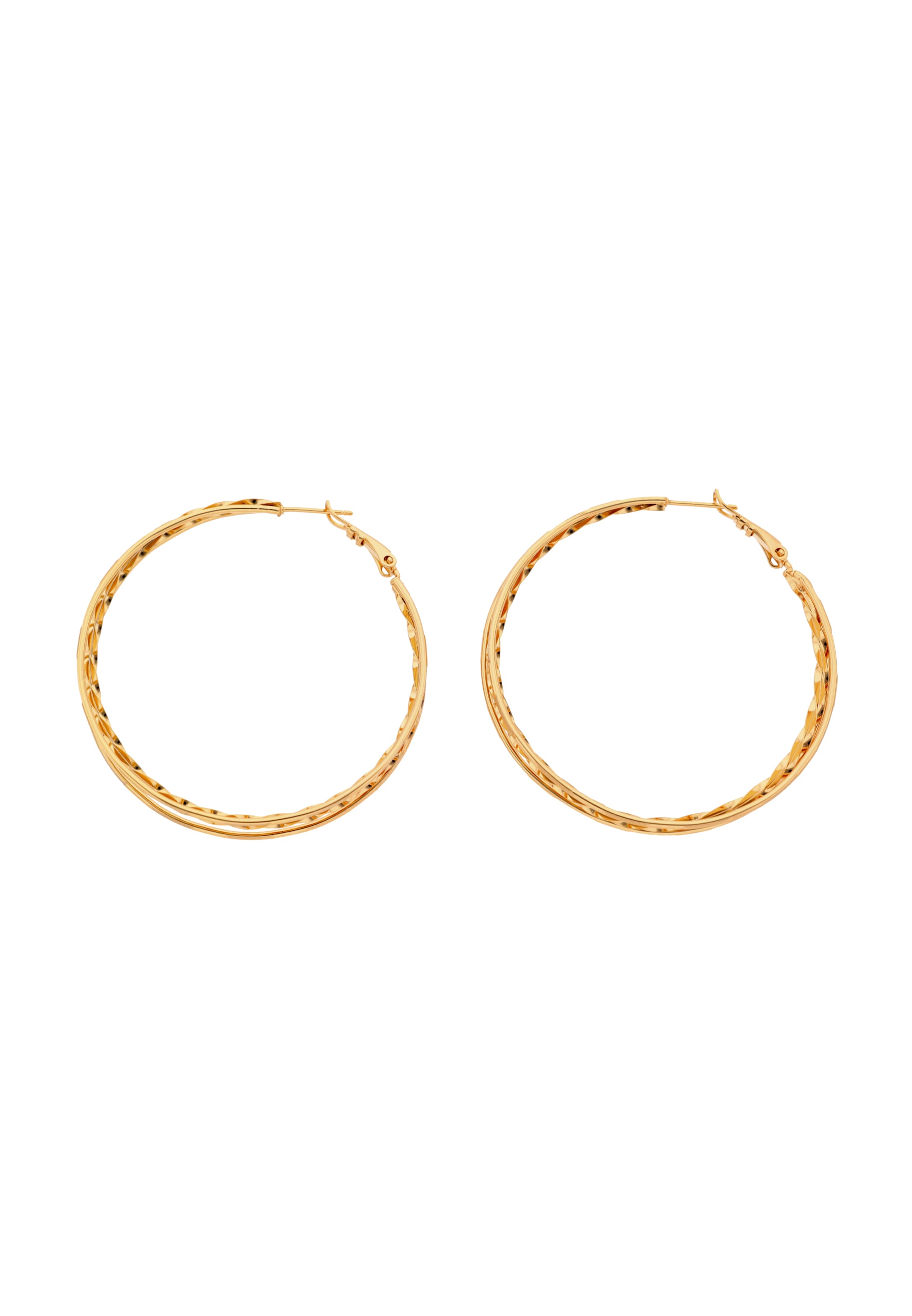 IZIA Boucles d'oreilles en or, Vue avec produit