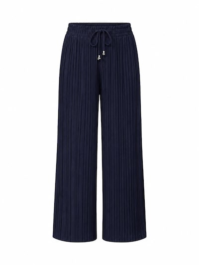 Worldclassca Bügelfaltenhose 'Damen Plissee Sommer Hose'‌‌‌‌‌ in 36-40 in dunkelblau, Produktansicht