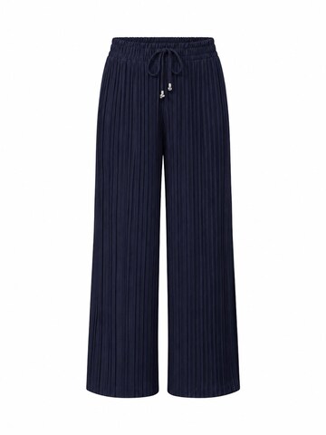 Worldclassca Loosefit Bügelfaltenhose 'Damen Plissee Sommer Hose'‌‌‌‌‌‌‌‌ in Blau