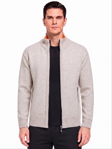 ALLTHEMEN Knit Cardigan in Beige