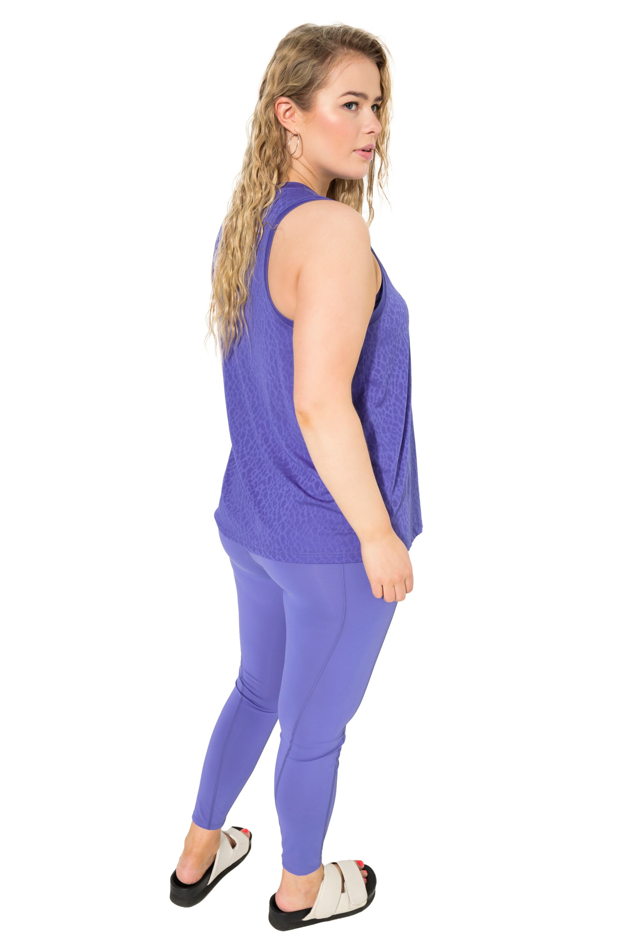 Studio Untold Gebreide top in Lila