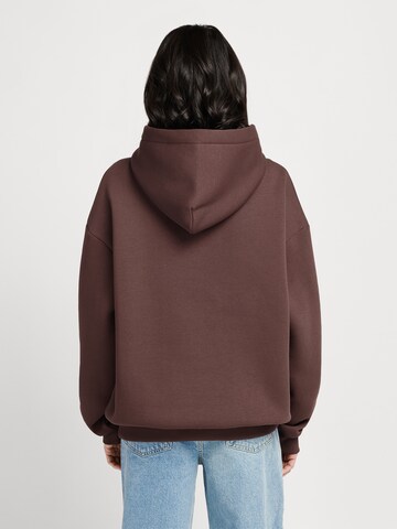 Casa Mara Sweatshirt 'Patches' i brun: tilbage