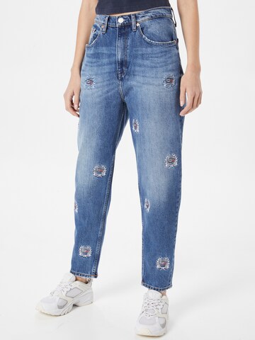 Tommy Jeans Tapered Jeans in Blauw: voorkant