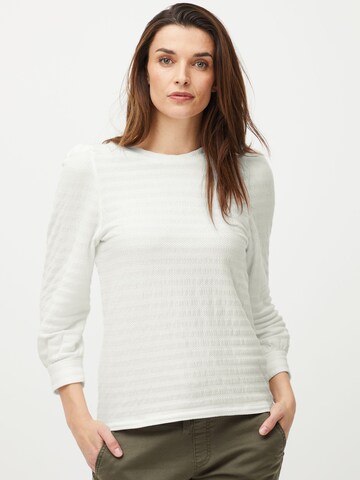 Maglietta 'Jane' di PULZ Jeans in bianco: frontale