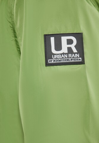 urban rain by Schmuddelwedda Between-Season Jacket in Green