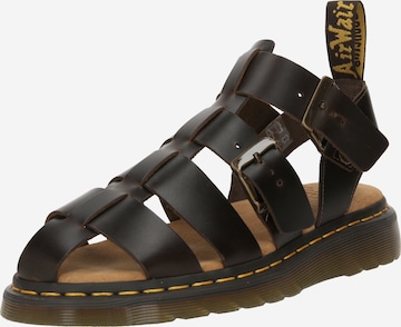 Dr. Martens Remsandal 'Garin' i brun: framsida