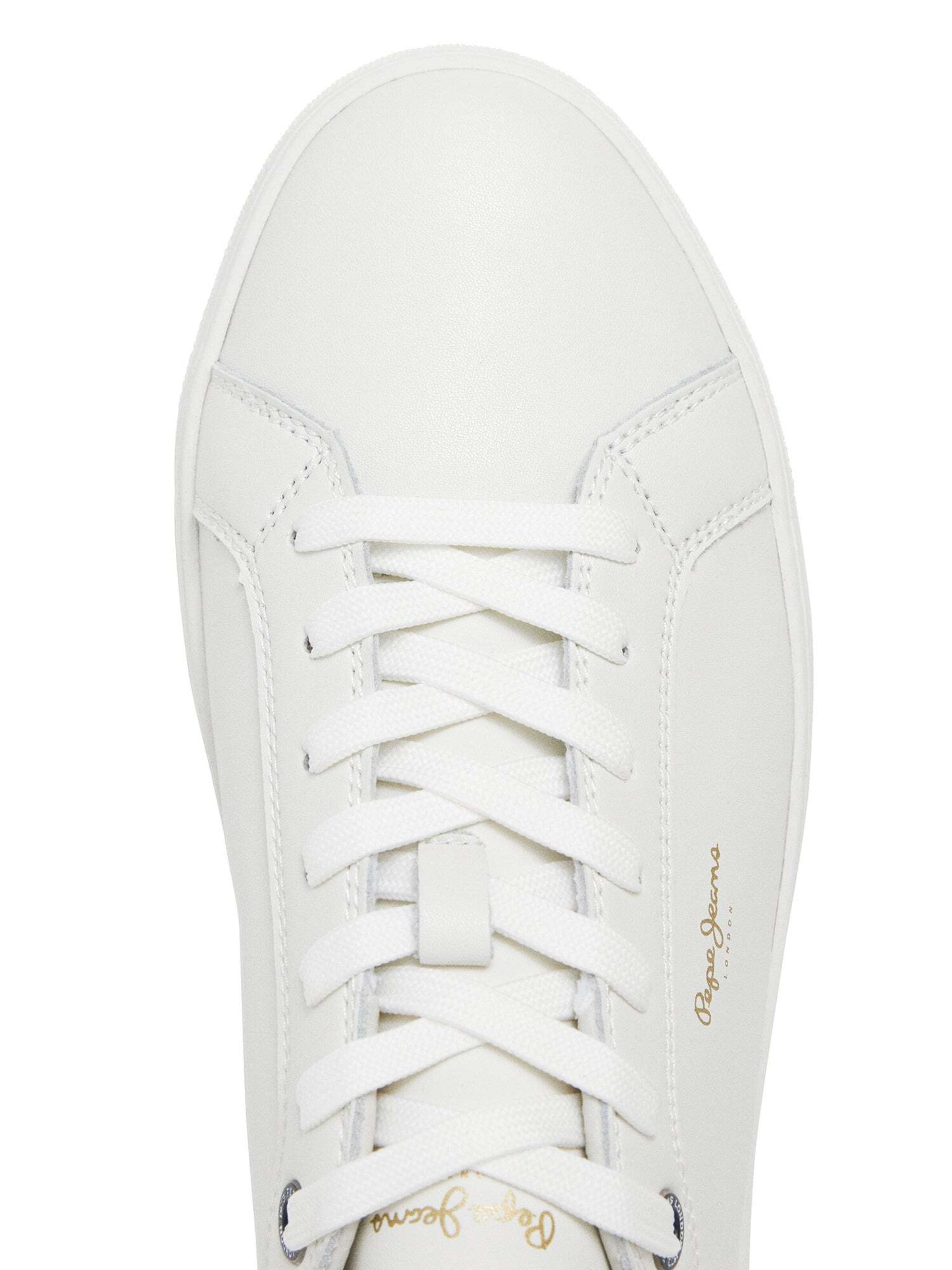 Pepe Jeans Platform trainers 'Camden Edition' in White