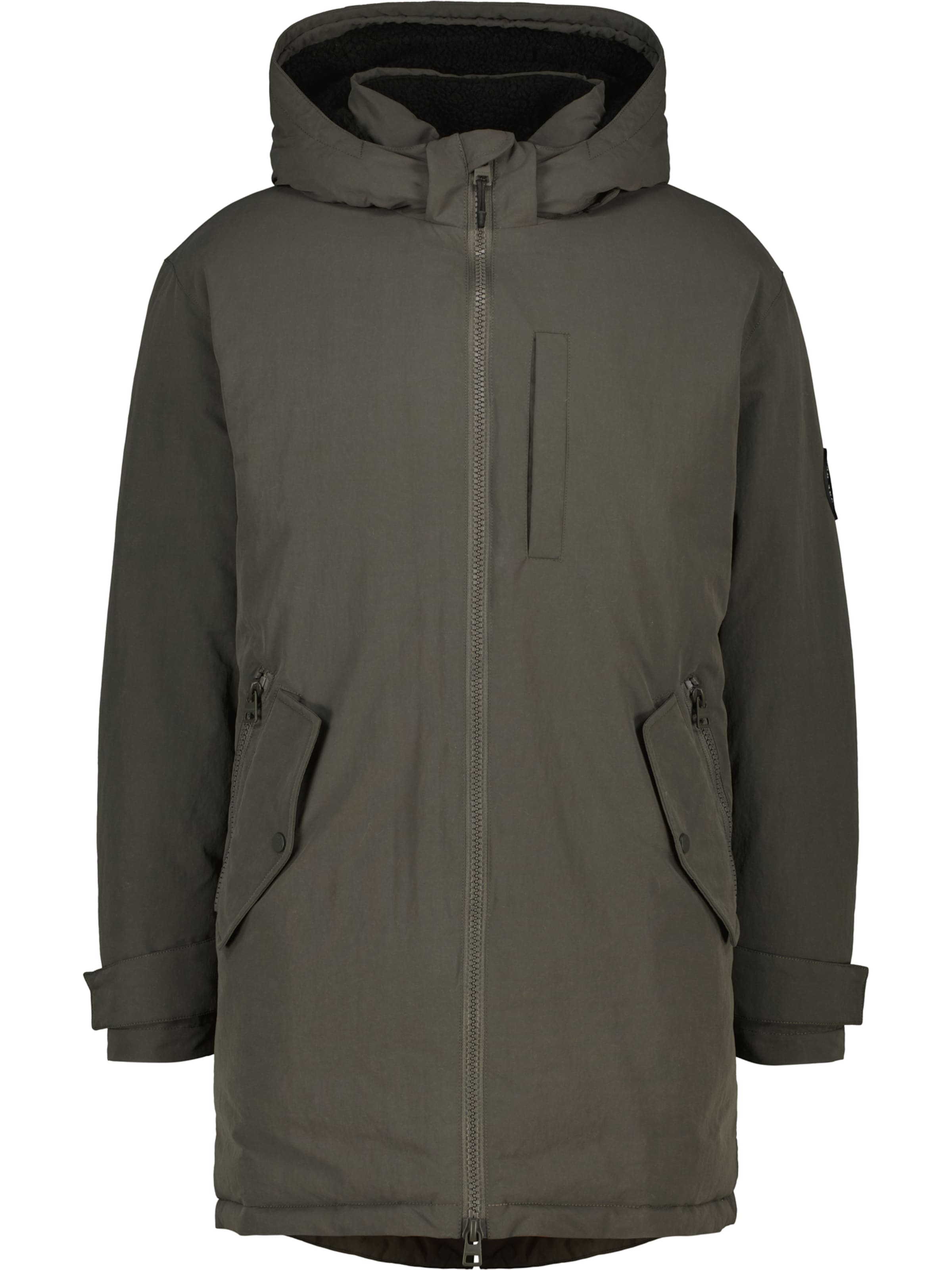 alife & kickin Winter Parka 'NoelAK' in Grey: front