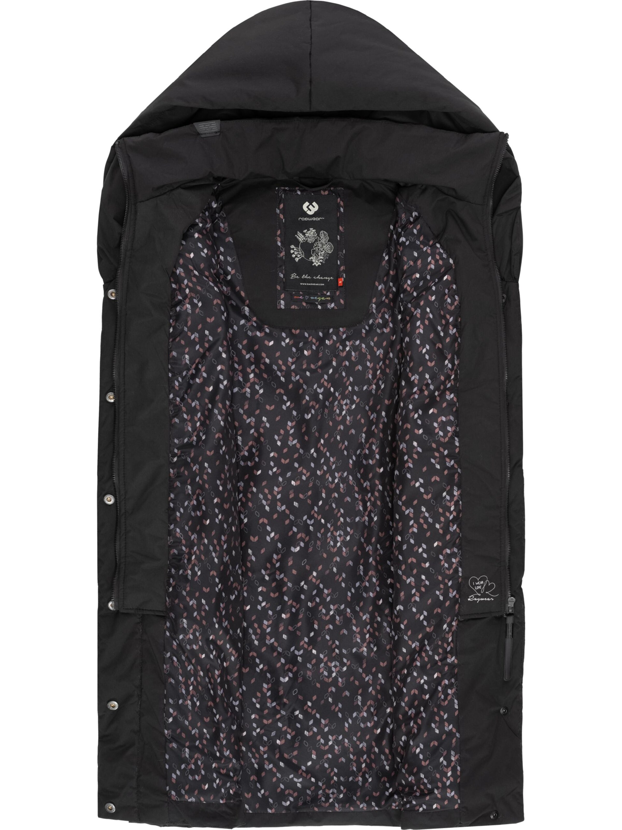 Ragwear Жилетка 'Natalka' в Черный