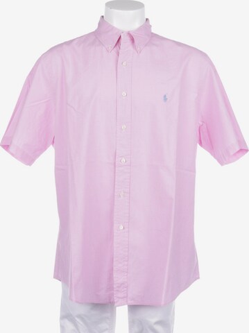 Polo Ralph Lauren Button Up Shirt in XS in Pink: front