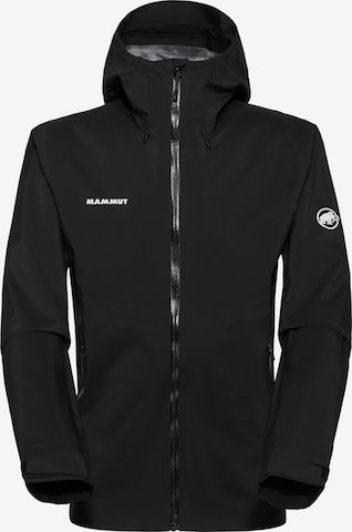 MAMMUT Outdoorjacke in Schwarz: Vorderseite