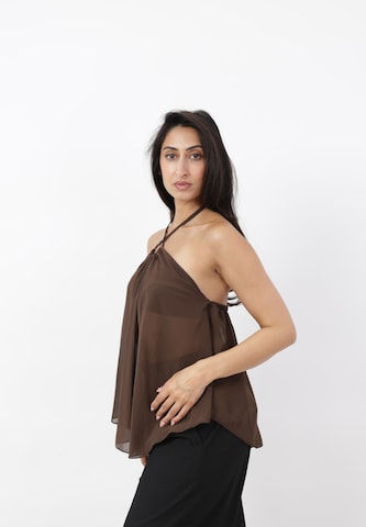 Elara Top in Bruin