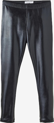 NAME IT Skinny Leggings 'Kiva' in Zwart: voorkant