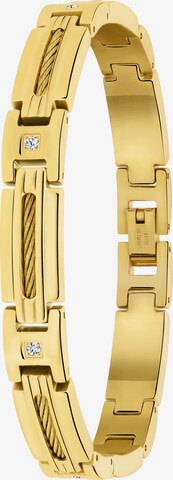 Lucardi Bracelet 'Klassisch' in Gold: front