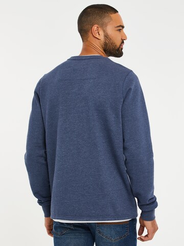 Sweat-shirt 'Kisele' Threadbare en bleu