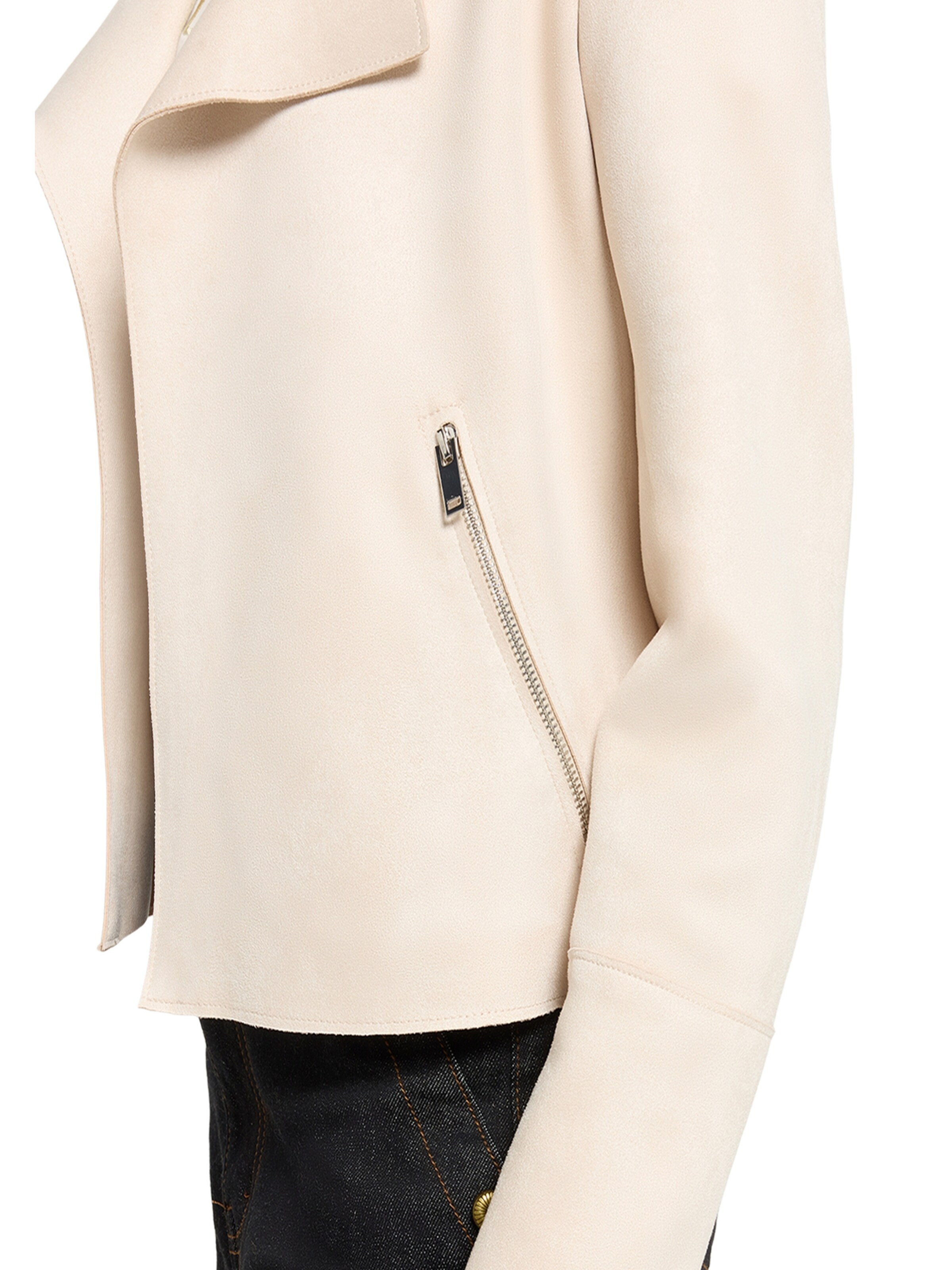 Cartoon Blazer in Beige