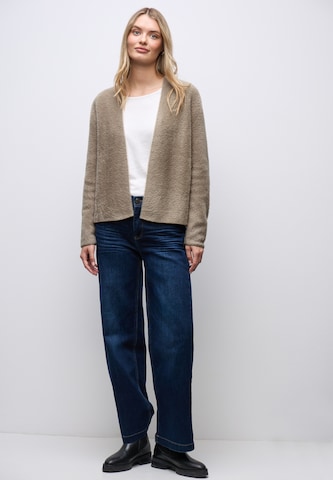 STREET ONE Knit Cardigan in Beige