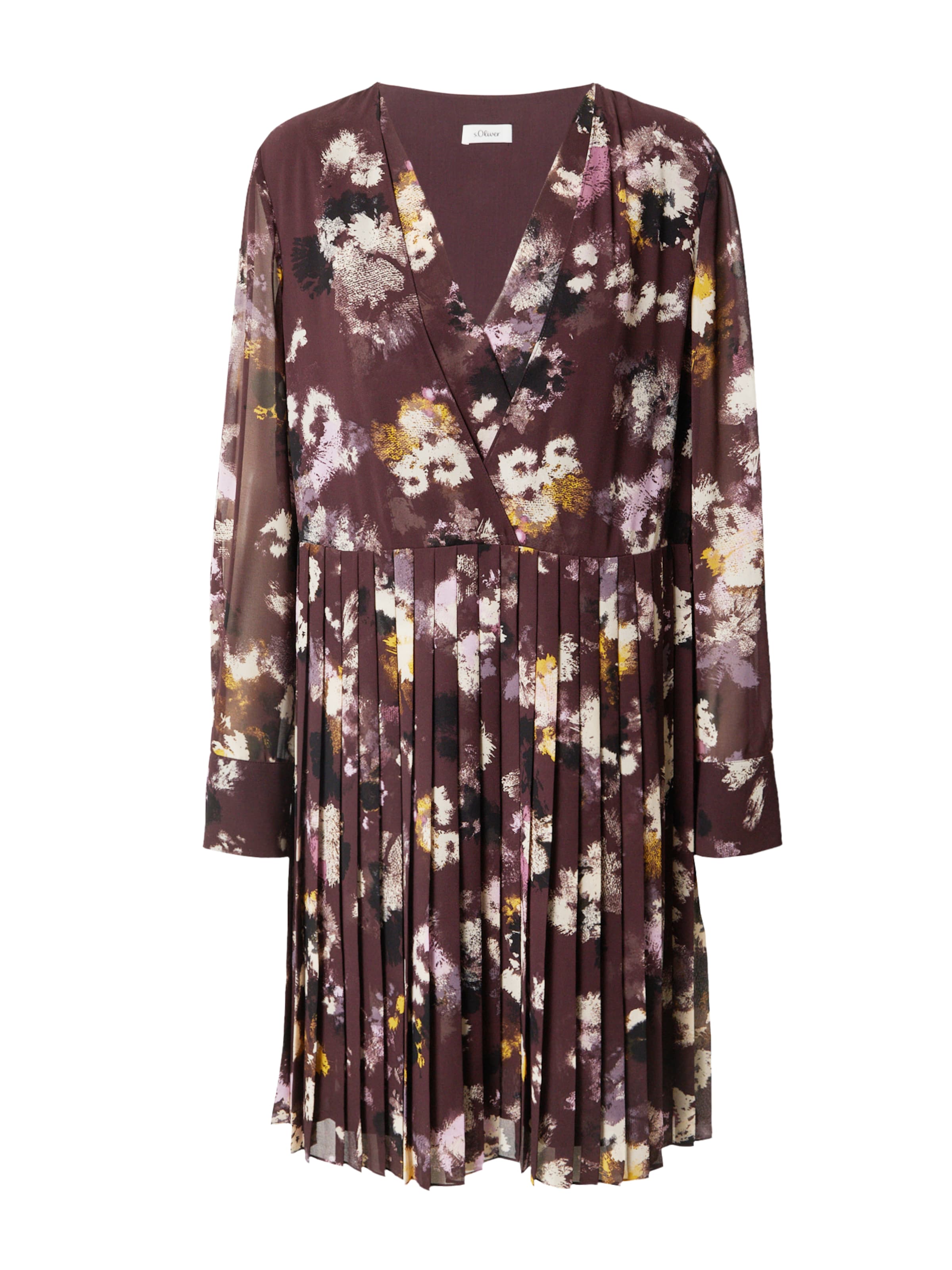 s.Oliver BLACK LABEL Dress in Brown: front