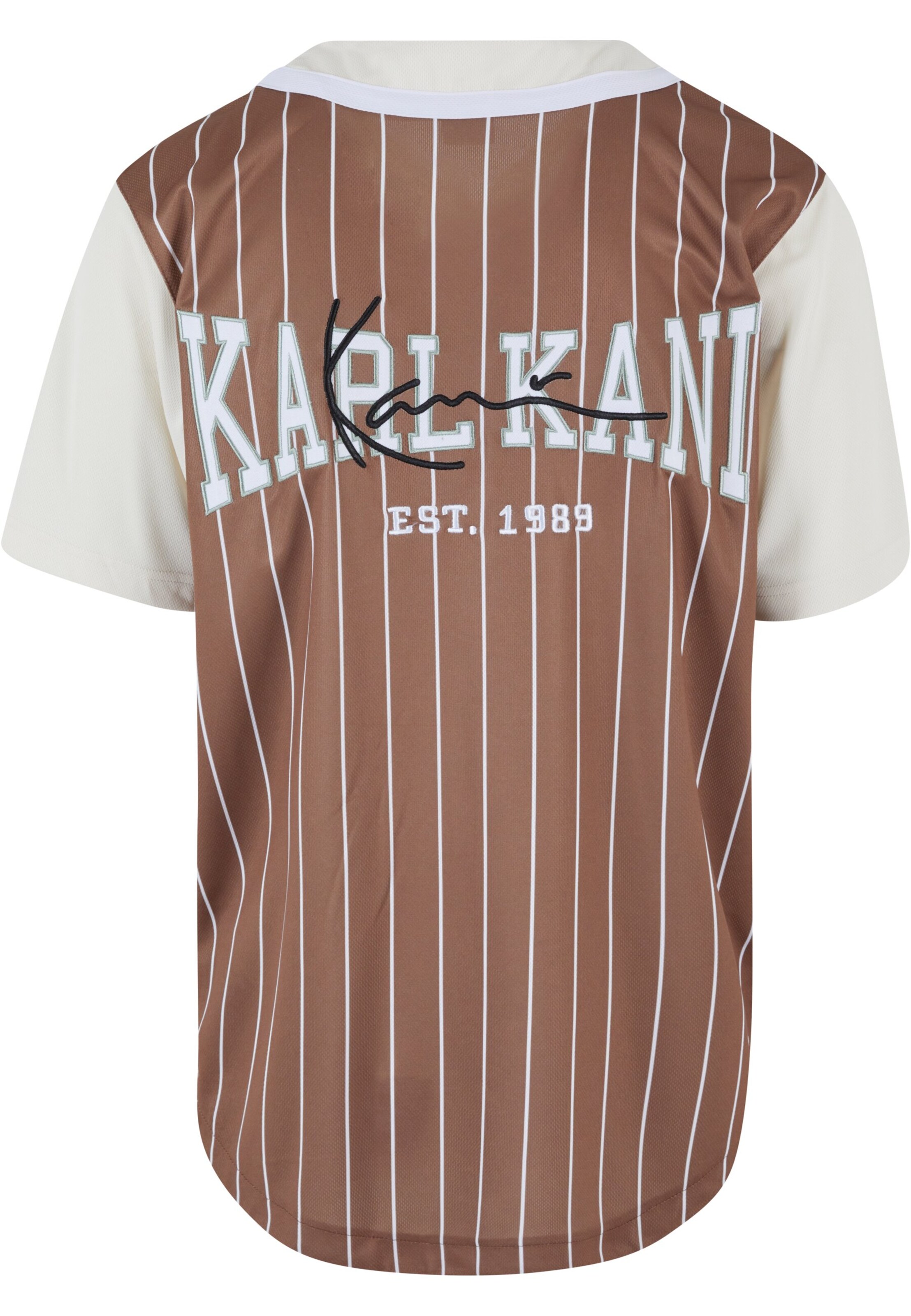 Karl Kani Средняя посадка Рубашка в Коричневый