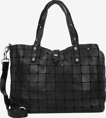 Campomaggi Schoudertas 'Acacia ' in Zwart: voorkant