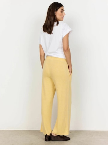 Soyaconcept Wide leg Trousers ' SC_BIARA ' in Yellow