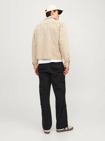 JACK & JONES Regular Cargobroek 'BILL RUSH' in Zwart