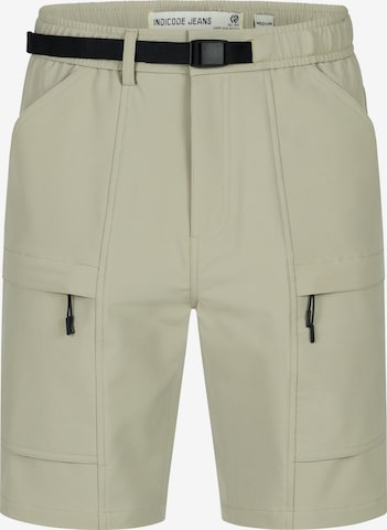 Regular Pantalon cargo 'Rommie' INDICODE JEANS en gris : devant