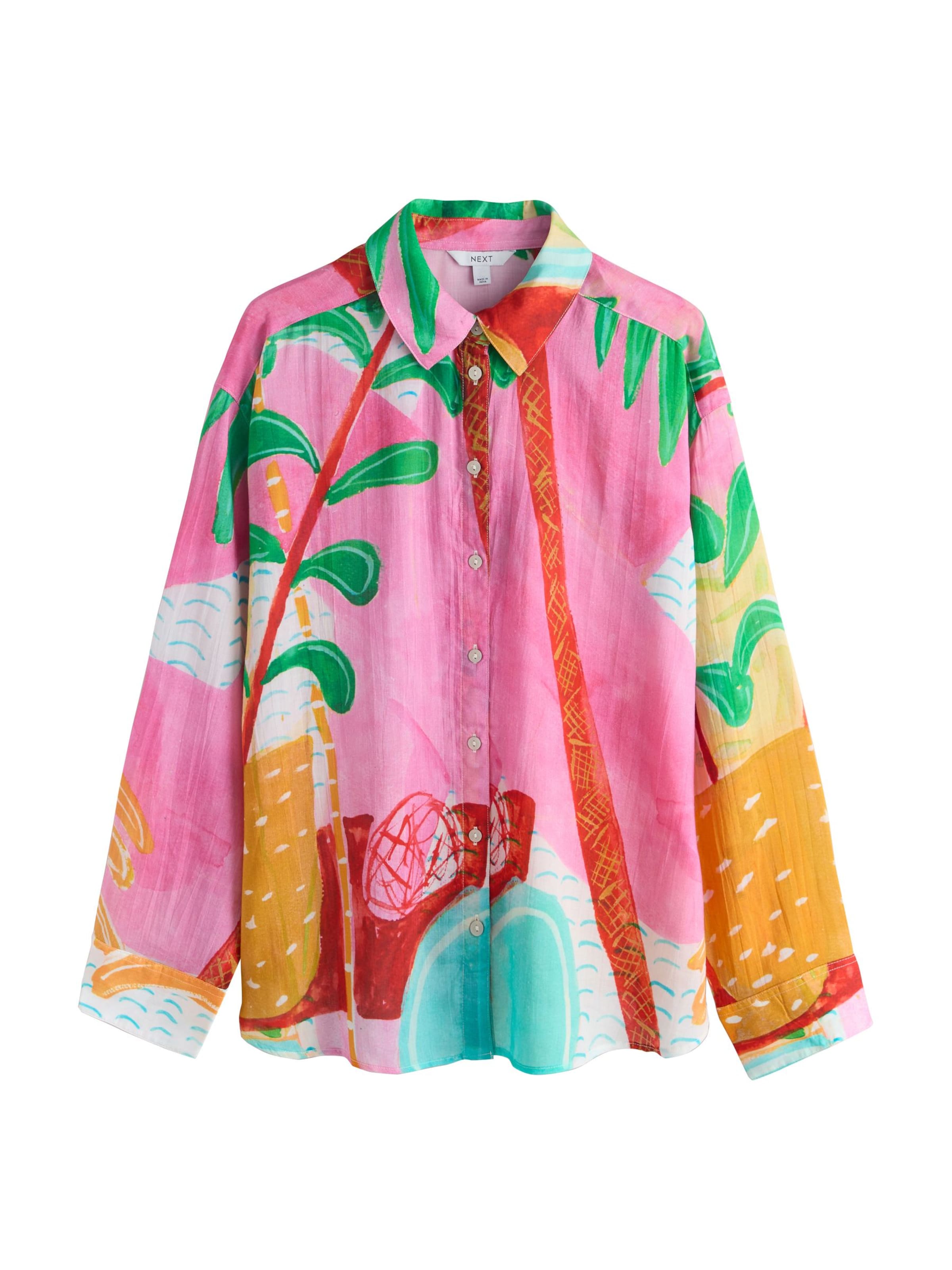 Next Blouse in Roze: voorkant