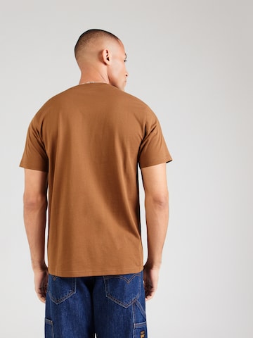 Carhartt WIP Tričko – hnědá