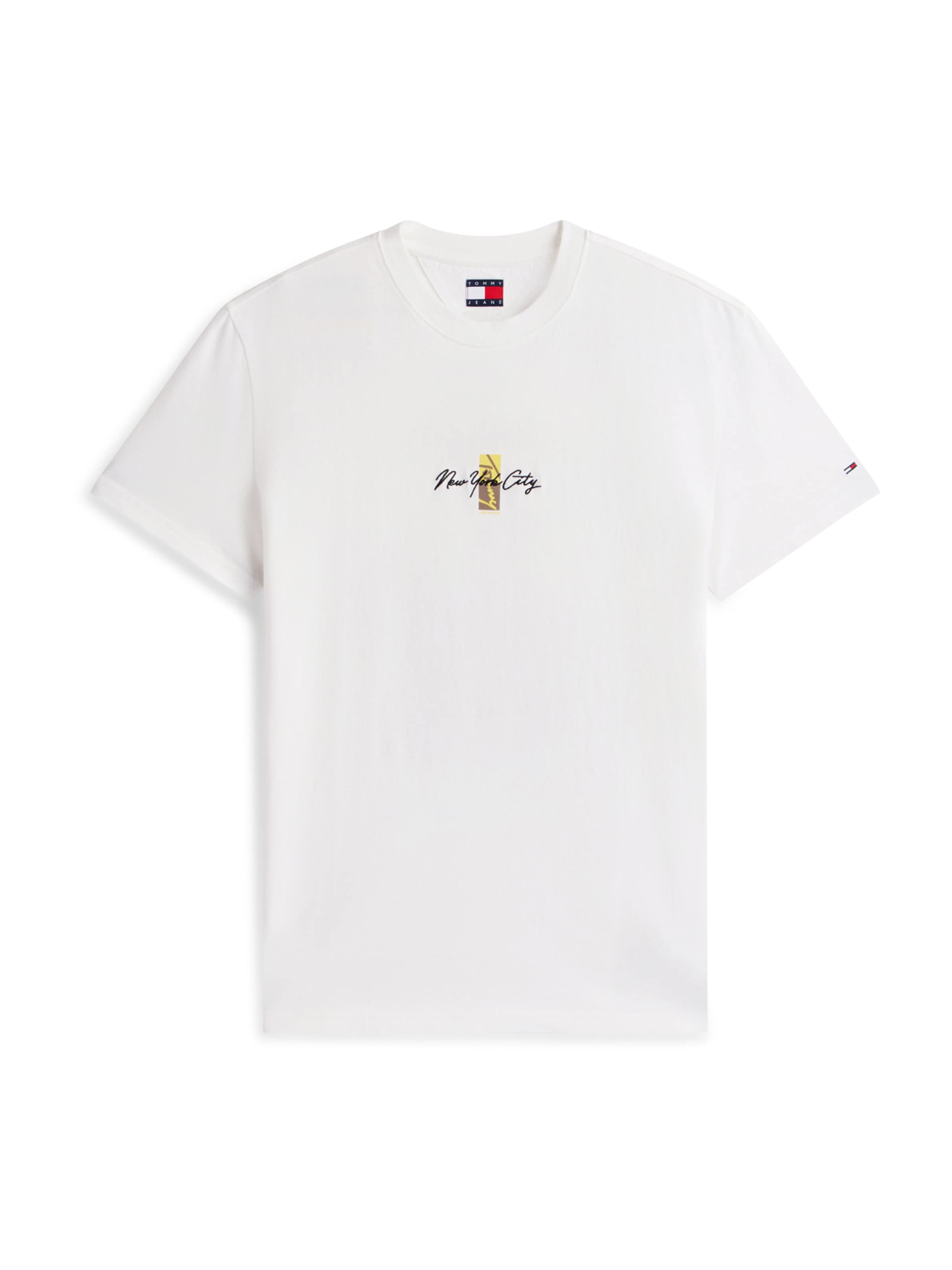 Tommy Jeans - Camiseta en blanco: frente