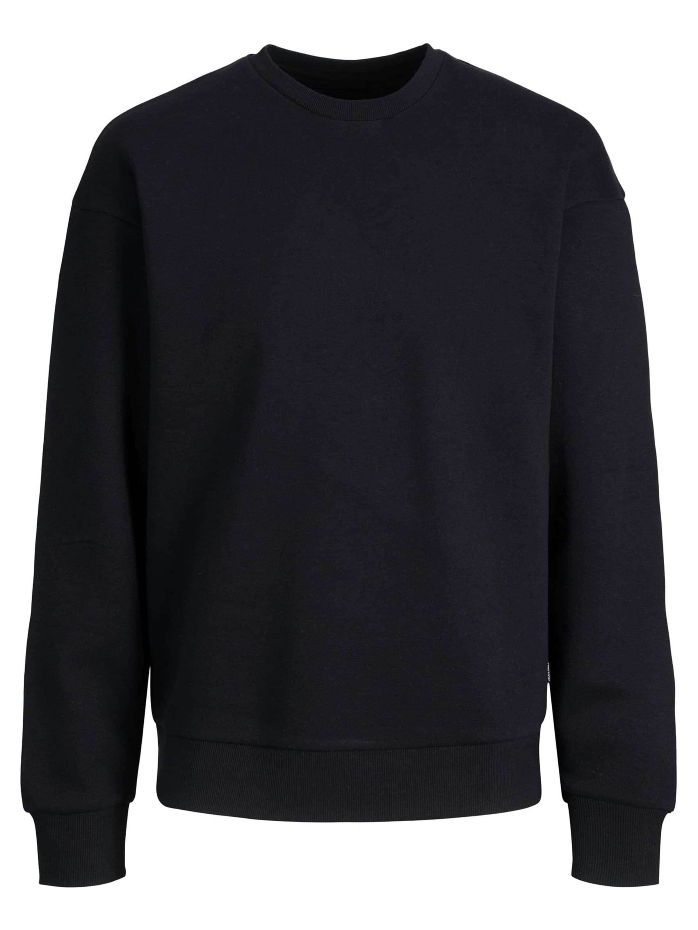 JACK & JONES Sweatshirt 'Star'‌‌‌‌‌‌ in S in schwarz, Produktansicht