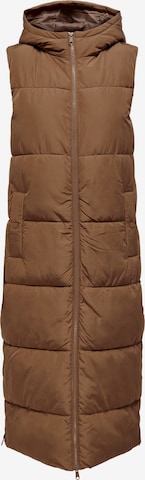 JDY Vest 'THUNDER' in Brown: front
