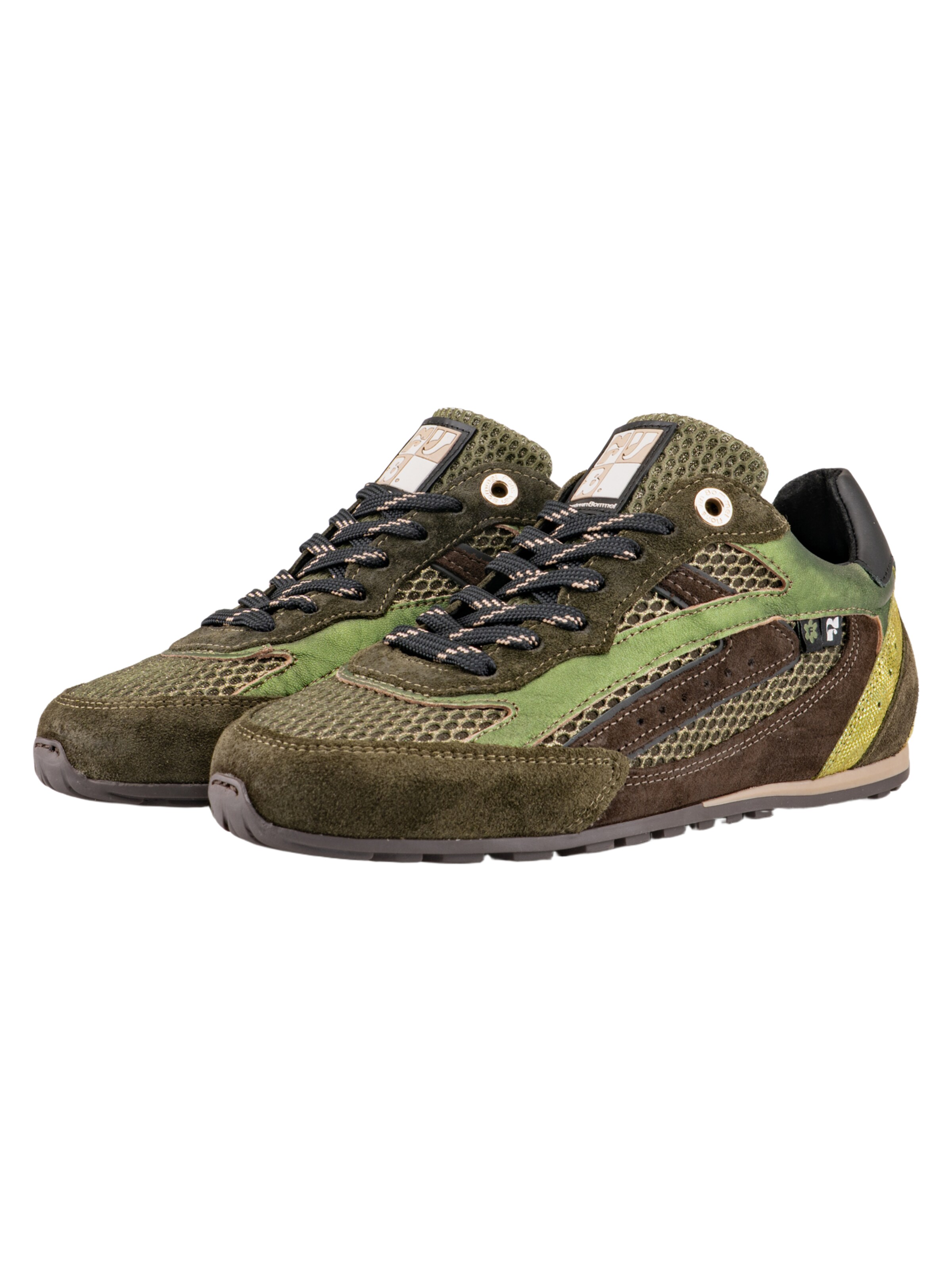 Floris van Bommel Sneakers laag 'Illvi 01' in Groen