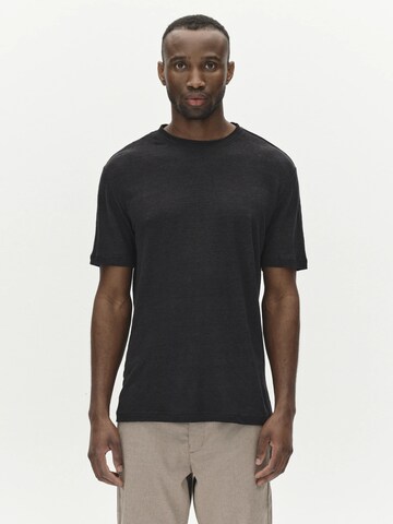 T-Shirt 'Duke' GABBA en noir : devant