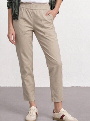 STREET ONE Slim fit Chino Pants in Grey: front