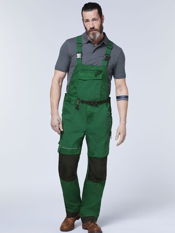 Expand Regular Overalls in Green: front