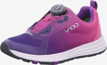 Vado Sneakers 'Sneaker Mädchen 93329-3300 168 Kunststoff (Synthetik) in blau' in Lila: voorkant