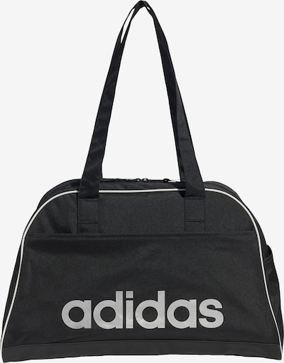 ADIDAS PERFORMANCE Αθλητική τσάντα 'Linear Essentials' σε μαύρο / λευκό, Άποψη προϊόντος