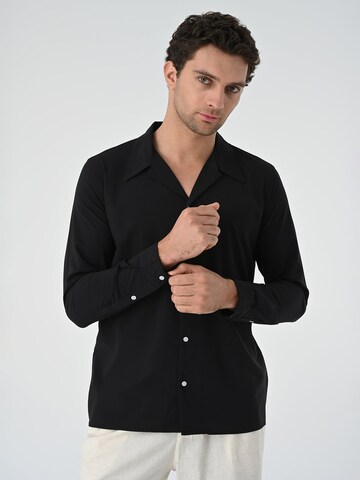 Antioch Regular Fit Hemd in Schwarz