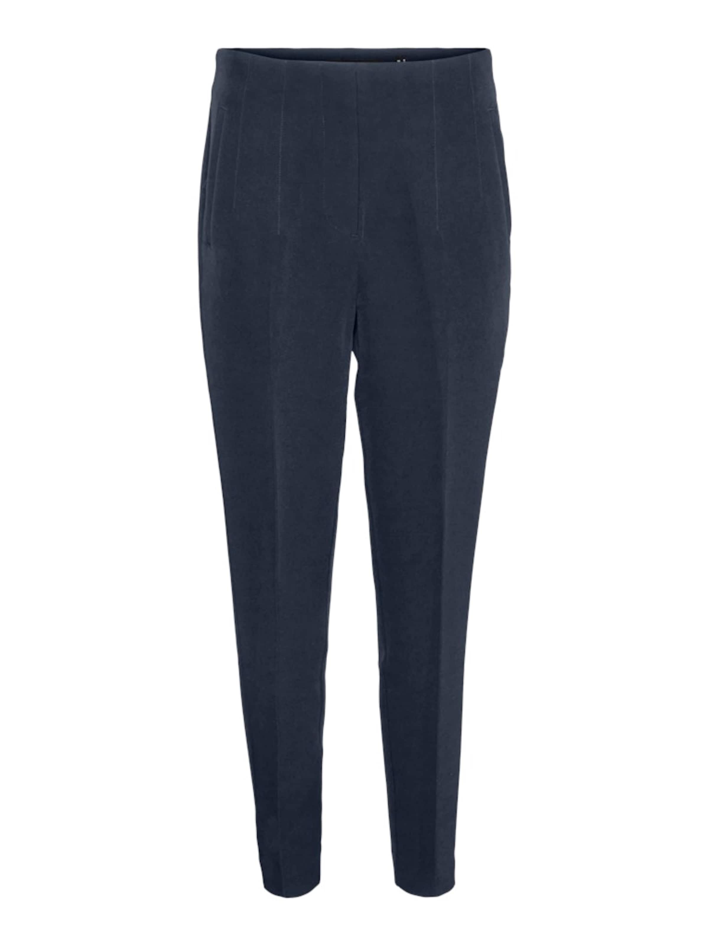 VERO MODA Tapered Παντελόνι με τσάκιση 'VMLINA' σε μπλε: μπροστά