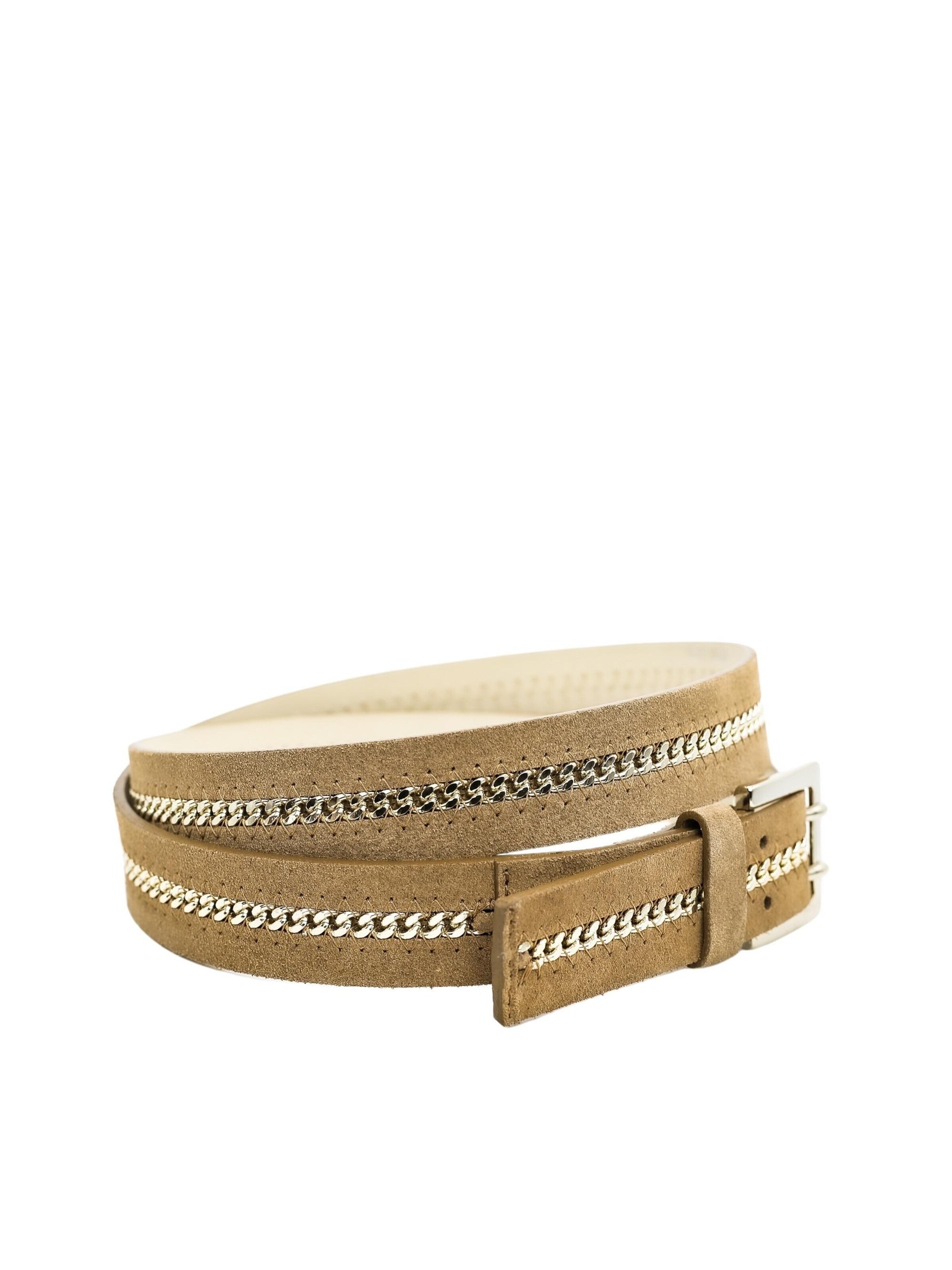 COLLEZIONE ALESSANDRO Belt 'Edelrocker' in Brown